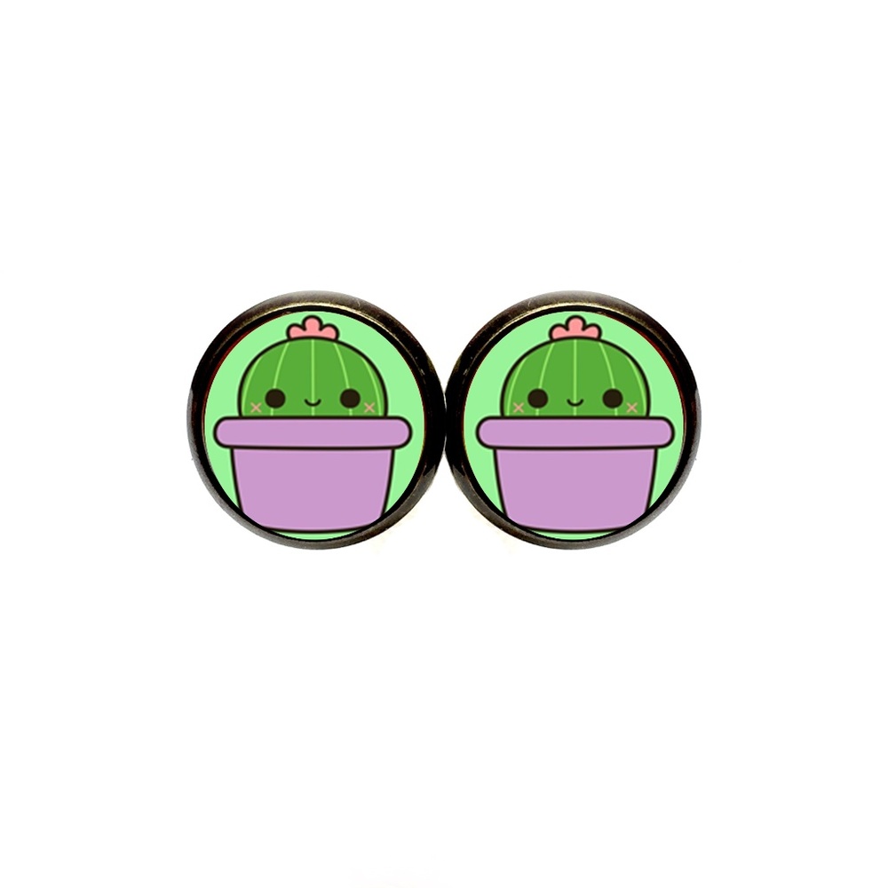 Cute Cactus Earrings